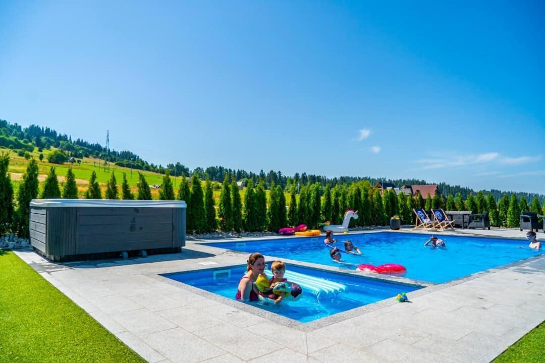 Aparthotel Rabian-Ski Zewnetrzny Basen Oraz Jacuzzi Z Podgrzewana Woda Sala Zabaw I Dmuchaniec Białka Tatrzańska Extérieur photo